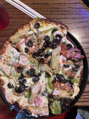 Veggie pizza