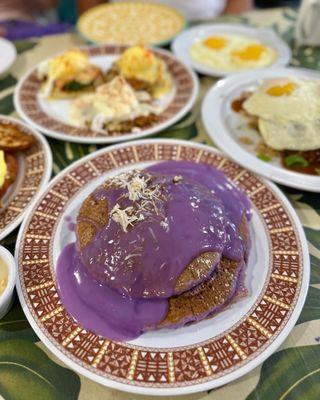 Ube Pancakes