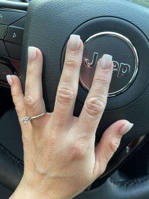 Dip nails