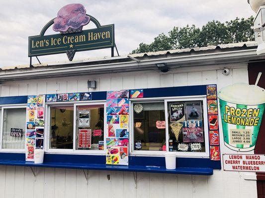 Ice cream window