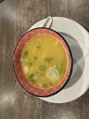 Lentil soup as a starter