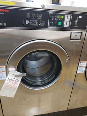 Lost money in this washer.