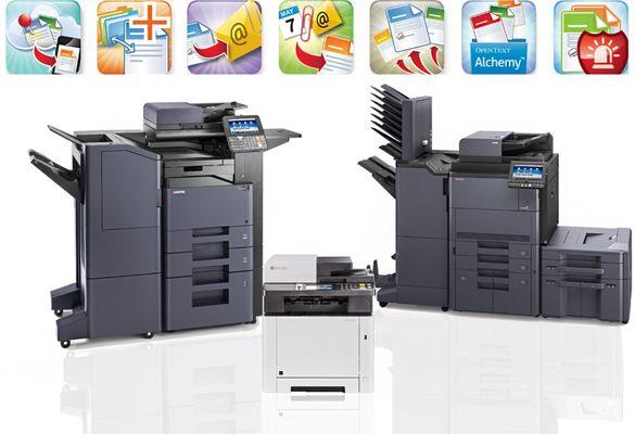 Kyocera copiers paired with one our our many Document Solution Apps will make your company more efficient