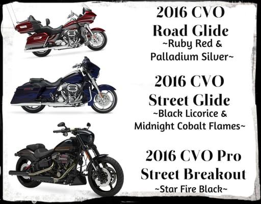 2016 CVO Collection