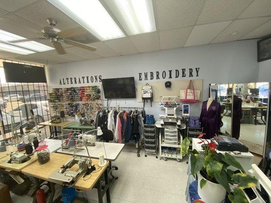 ONE  STOP SHOP  Dry Cleaner, Alterations, Embroidery, Show Repair !!