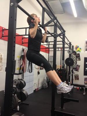 52 years young busting out pull-ups!