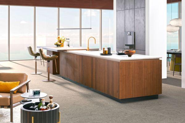 Bossa CONCRETE 2023 Modern Kitchen Design by LEICHT