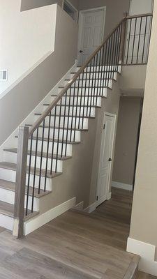 Flooring and stairs