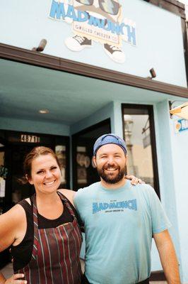 Kate & Zach Heinz - The Happy Owners of Mad Munch Grilled Cheezer Co.