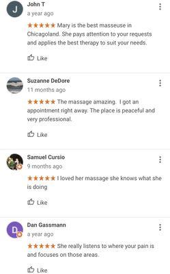 More of our customers google's reviews!!