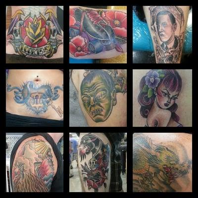 tattoos by Jimmy Kuder III