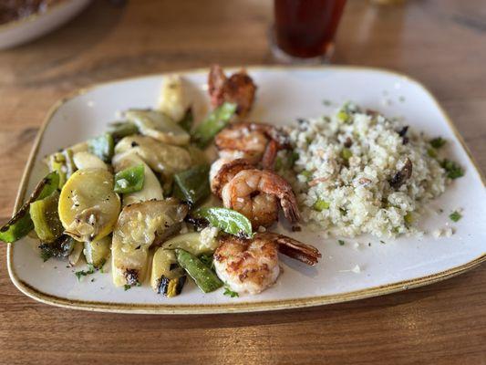 Simply Grilled Shrimp