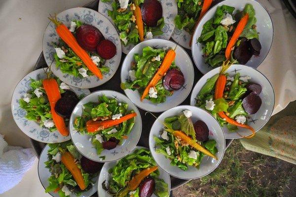 Farm-To-Table dinner at Hanley Farm