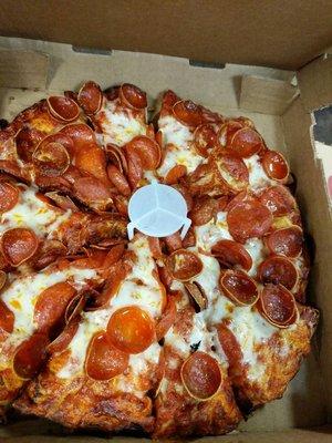 Love their pepperoni!