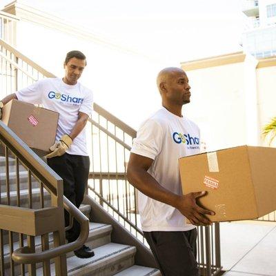 GoShare Delivery Professionals on a home move in San Diego