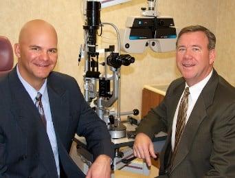 Dr. Stephen Baer, left, Dr. Gary Kirman, right