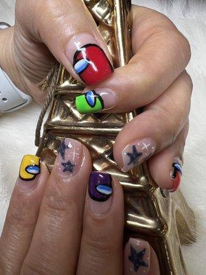 Among US nail designs, very unique and new