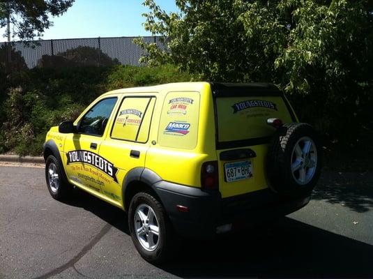 Vehicle Wraps are the cheapest way for a business to advertise.
 .