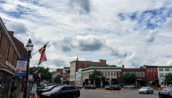 On Main St. in City Center Annapolis