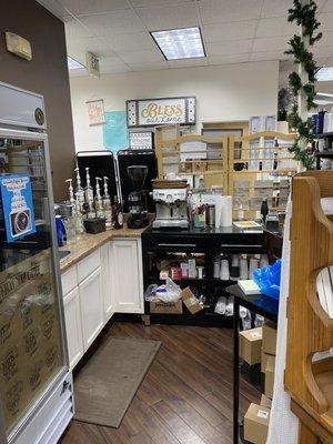 Coffee and tea bar