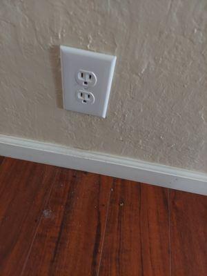 Replaced receptacle