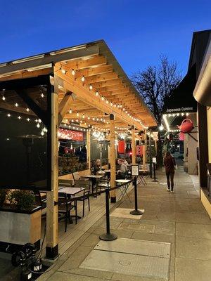 The beautiful parklet