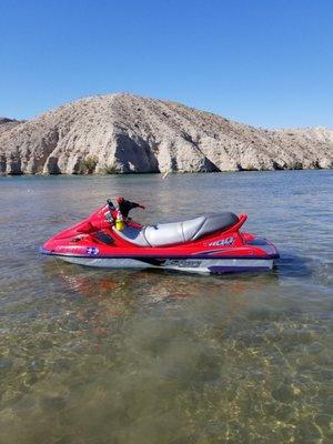 My two Kawasaki jet skis.....