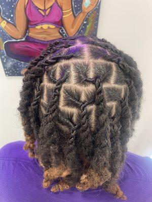 Two strand twist !