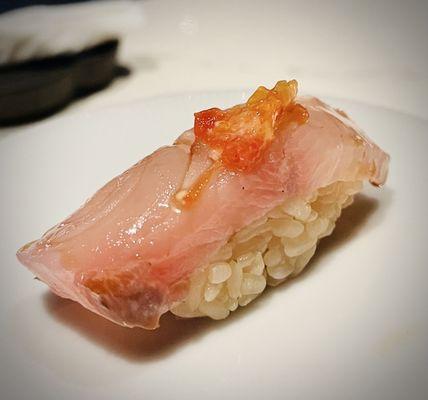 KANPACHI (Amberjack with Tomato Garlic)