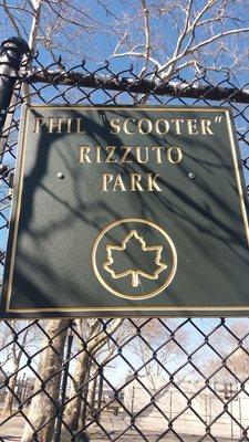 Phil "Scooter" Rizzuto Park #NYC