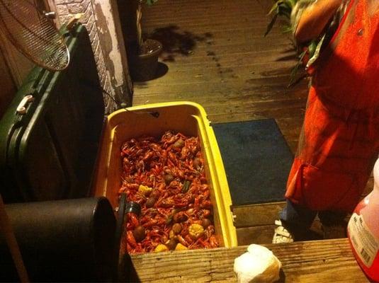 Jalapeno Crawfish on Wednesdays!