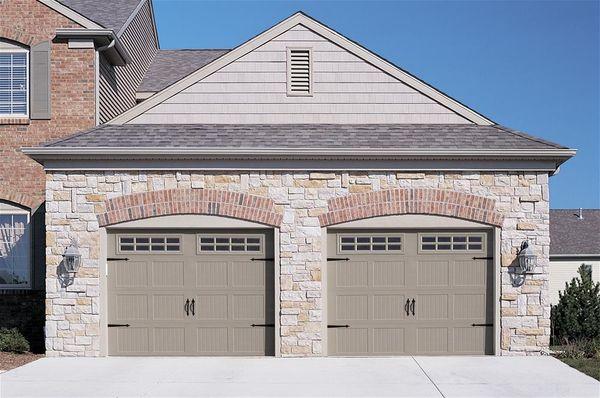 CHI Model 5283 Stamped Steel Carriage House with Stockton Windows