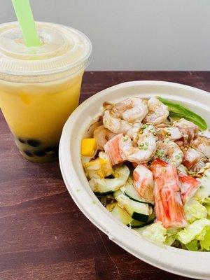 Chi-Poke Trio & Bubble Tea