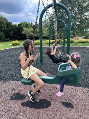 Love this one, sit with baby/toddler swing!