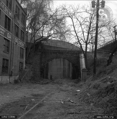 C&O historical photo of the Western entrance