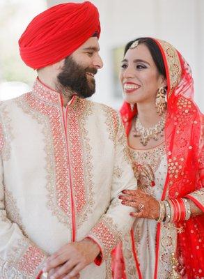 Indian Wedding Celebration Fine Art Photographer | Jenny Soi Photography | Gurdwara Sahib of Fremont