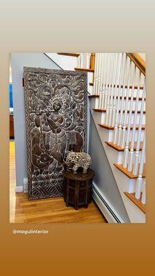 antique carved doors, rustic furniture & decor imports from india