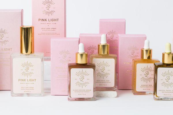 BEAUTY. MAGIC. GLOW. © PINK LIGHT BOTANICALS 2010