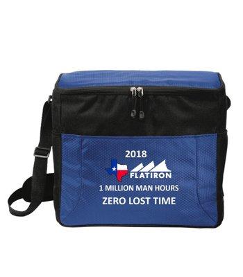 We had just over 1M man-hours in 2018 with no Lost Time injuries. Each employee in Texas will receive one of these lunch kits