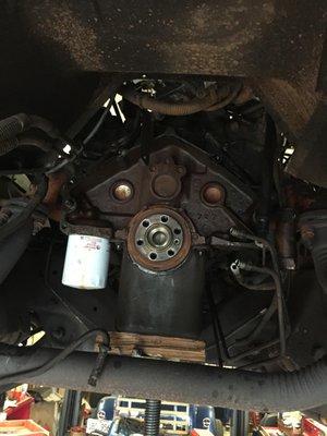 Removing the Rear main seal on a 1993 Chevy C1500