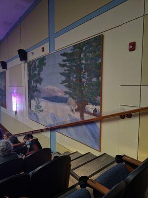 Mural in the theater