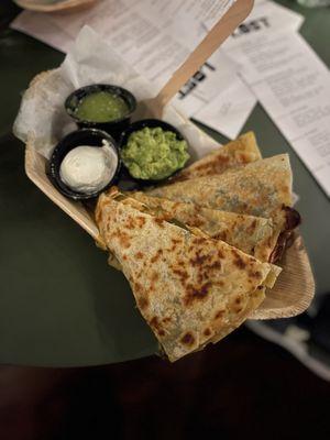 Chicken quesadillas