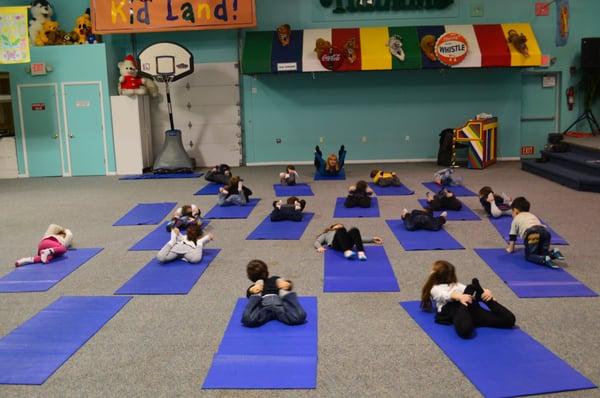 Yoga for preschoolers!