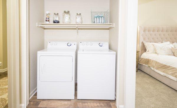 Full-sized Washer Dryer in EVERY home!