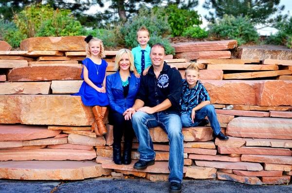 Dr. Chuck Skinner and family