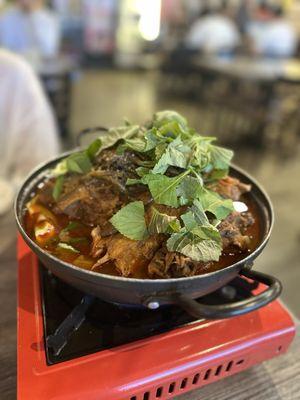 Pork Back - Bone Hot Pot