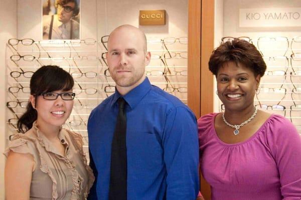 Our fantastic team members! Stephanie, Shaun, and Laly.