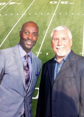 Dr. Bob with Jerry Rice