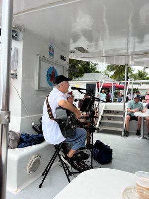 Live music on the boat!