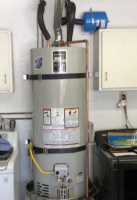 This is a new Bradford White Water Heater, please call if you need our help.